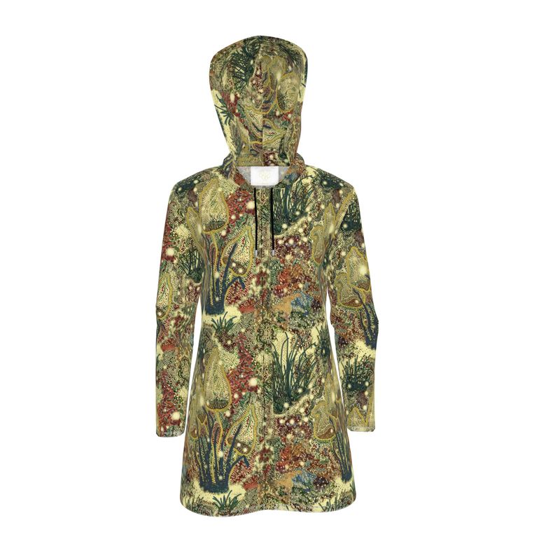 Womens Hooded Rain Mac